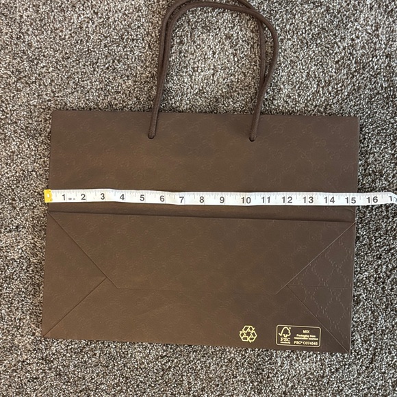 Gucci Dark Brown Logo Tote - Picture 10 of 10